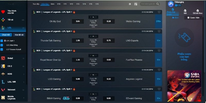Cá Cược Esports - Thỏa Sức Đam Mê Cho Game Thủ Cách cá cược Esports đơn giản trong một vài game