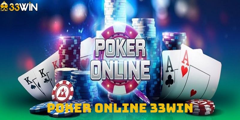Poker online 33win