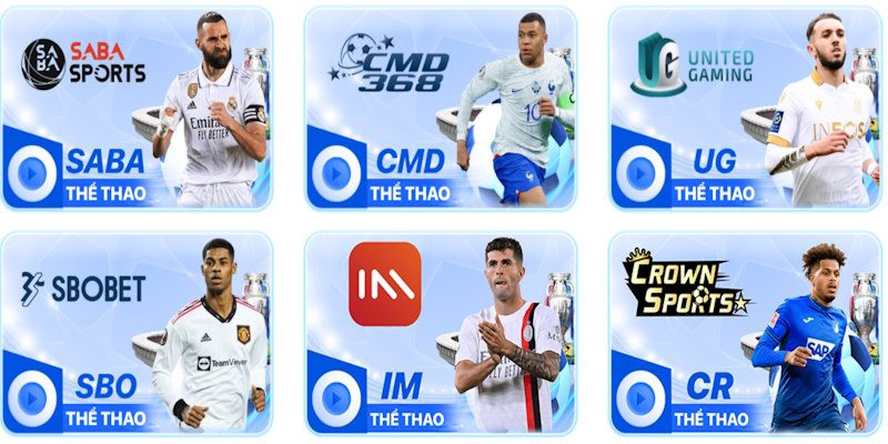 Thể Thao 33Win - Cá Độ Thắng Lớn Với 100+ Bộ Môn Hot Hit Các nhà phát hành với độ uy tín và chất lượng cực đỉnh